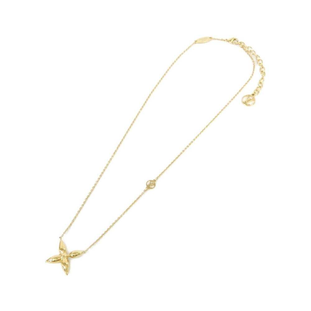 LOUIS VUITTON Gold Necklace - Picture 2 of 4